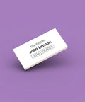 White LEGO Minifigure Identification tag for John Lennon idea025