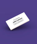 White LEGO Minifigure Identification tag for John Lennon idea025