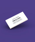 White LEGO Minifigure Identification tag for Harry Lime idea101