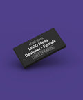 Black LEGO Minifigure Identification tag for Lego Ideas Designer Female idea239