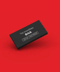 Black ID tag for LEGO Brick incr009