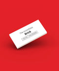 White ID tag for LEGO Brick incr009