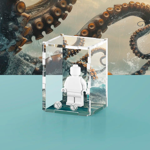 Kraken Display Case for LEGO Minifigures