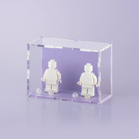 Lilac LEGO Minifigure Display Case