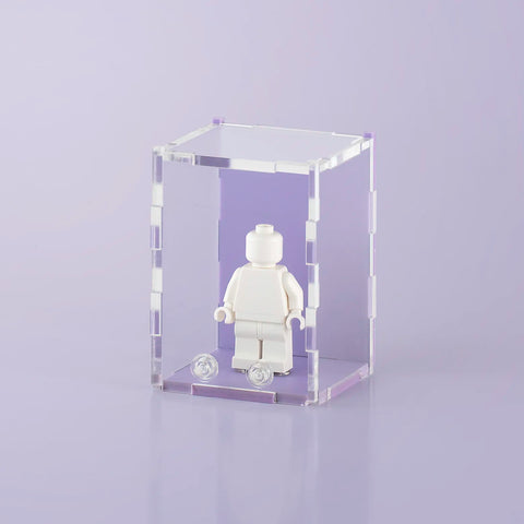 Lilac LEGO Minifigure Display Case