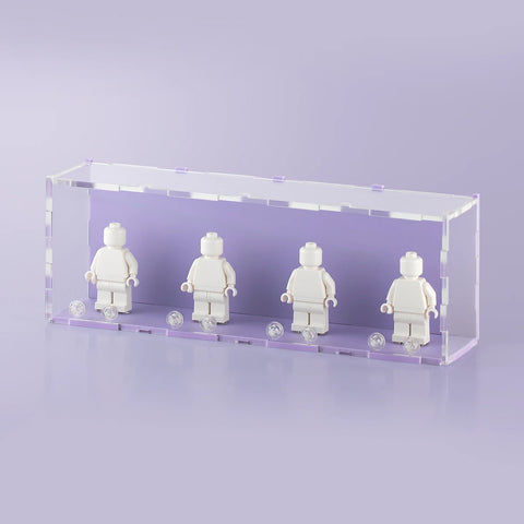 Lilac LEGO Minifigure Display Case