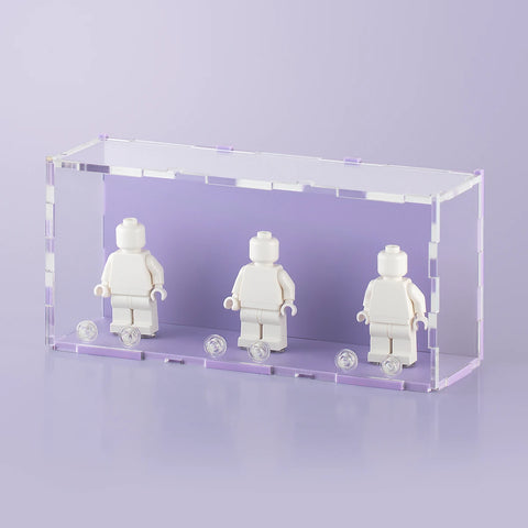 Lilac LEGO Minifigure Display Case