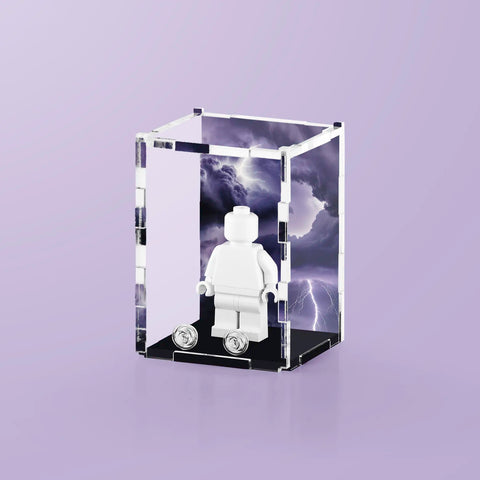 Magical Lightning Display Case for LEGO Minifigures