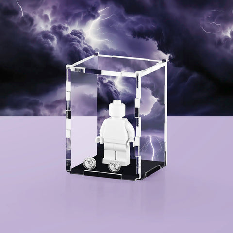 Magical Lightning Display Case for LEGO Minifigures