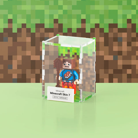 Display Case for LEGO Minecraft Minifigures