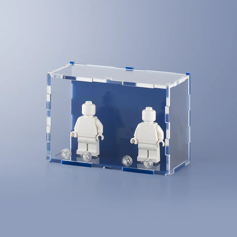 Navy Blue LEGO Minifigure Display Case