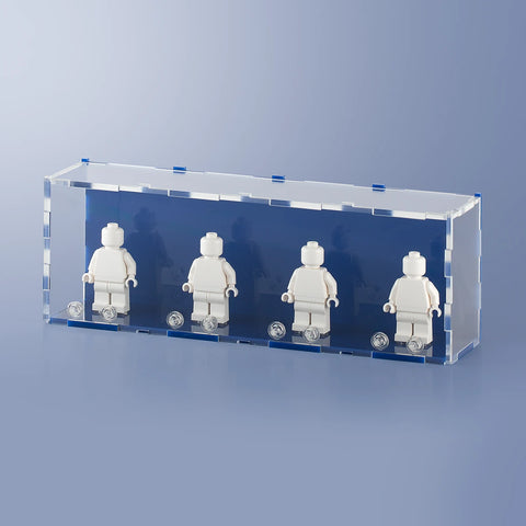 Navy Blue LEGO Minifigure Display Case