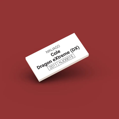 Cole - Dragon eXtreme (DX) - njo0015