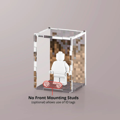 Pixel Fungus Display Case for LEGO Minifigures