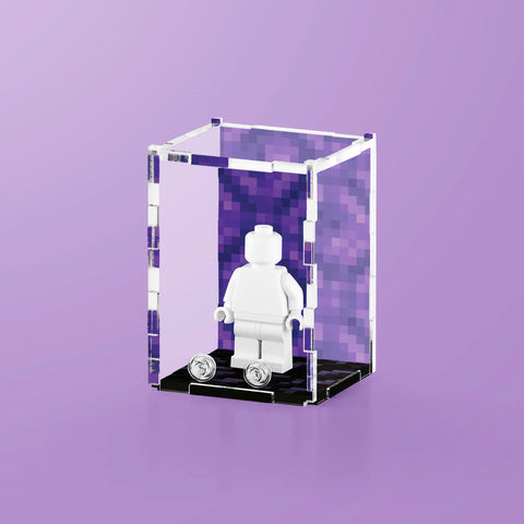 Pixel Portal Display Case for LEGO Minifigures