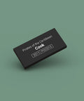 Black ID tag for LEGO minifigure Cook poc013