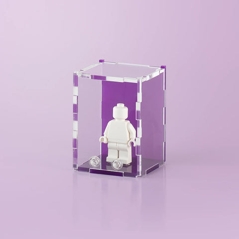 Purple LEGO Minifigure Display Case