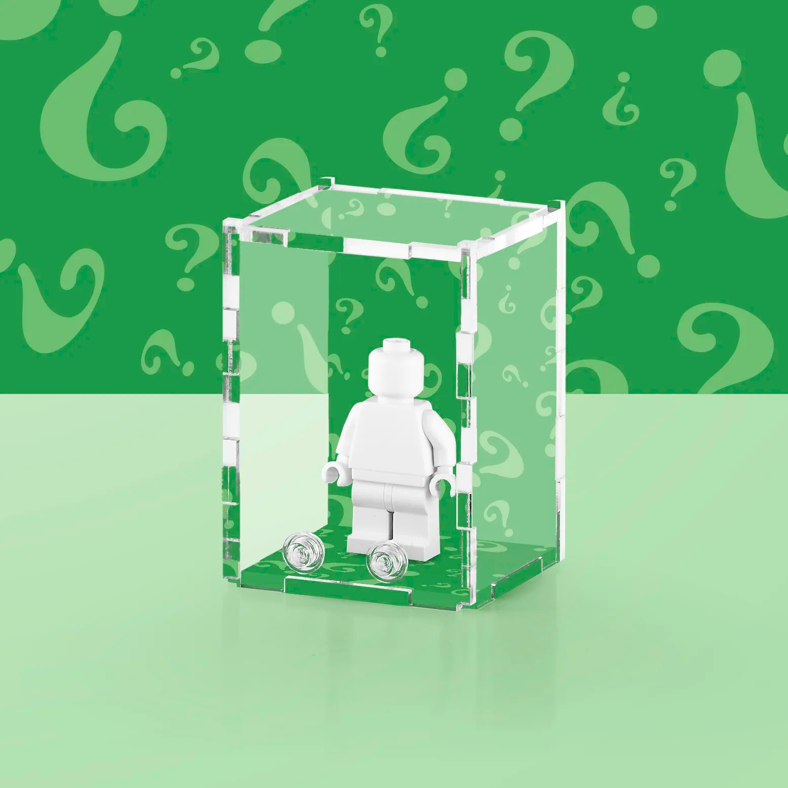 Question Marks Display Case for LEGO Minifigures – Minifig Archive