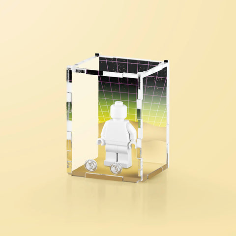 Retro Space Display Case for LEGO Minifigures