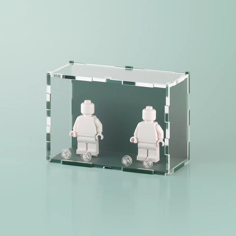 Sage Green LEGO Minifigure Display Case