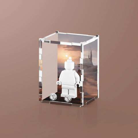 Sand Planet Display Case for LEGO Minifigures