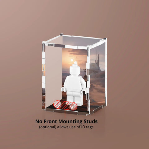 Sand Planet Display Case for LEGO Minifigures