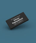 Black identification tag for LEGO minifigure Batman Raging Batsuit sh0311