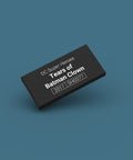 Black identification tag for LEGO minifigure Tears of Clown Batman sh0377
