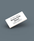 White LEGO Minifigure Identification tag for Reverse Flash Zoom sh0471