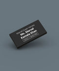 Black ID tag for LEGO Minifigure Ms Marvel sh0799