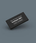 Black LEGO Minifigure Identification tag for Ironheart MK1 sh0848