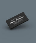 Black ID tag for LEGO Minifigure Kraven the Hunter sh1070