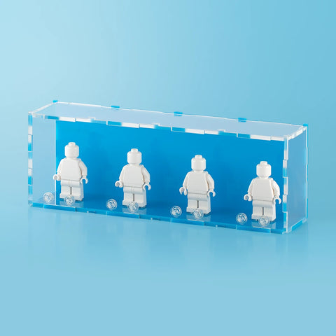 Sky Blue LEGO Minifigure Display Case