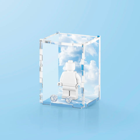 Sky Clouds Display Case for LEGO Minifigures