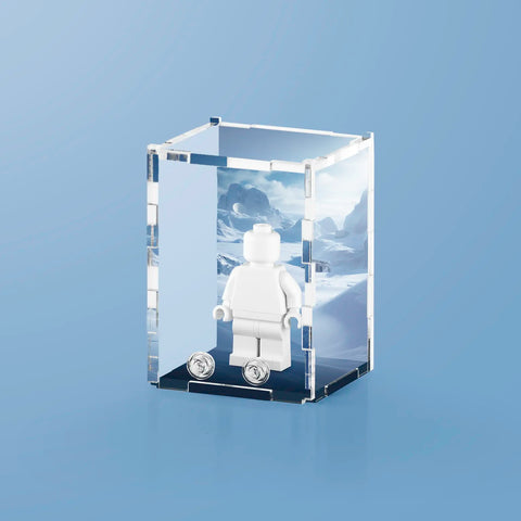 Snow Planet Display Case for LEGO Minifigures