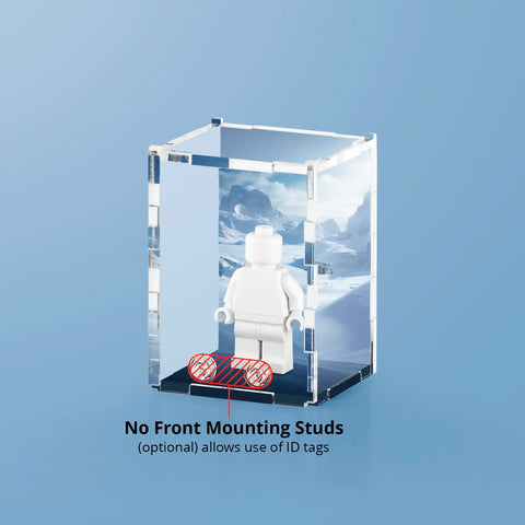 Snow Planet Display Case for LEGO Minifigures