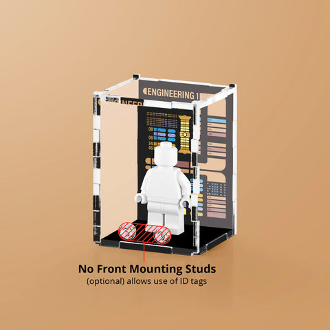 Spaceship OS Display Case for LEGO Minifigures