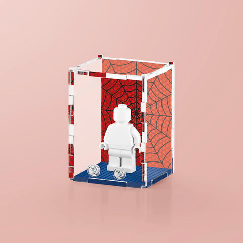 Spider Web Modern Display Case for LEGO Minifigures