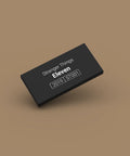 Black identification tag for LEGO minifigure Eleven st001
