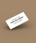 White identification tag for LEGO minifigure Chief Jim Hopper st007