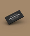 Black identification tag for LEGO minifigure Barb st009