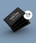 Black identification tag set for LEGO Star Wars minifigures produced in 2016