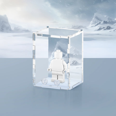 Ice Planet Display Case for LEGO Minifigures