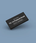 Black identification tag for LEGO Star Wars minifigure TC-14 Protocol Droid sw0385