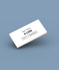 White LEGO Minifigure Identification tag for 4-LOM sw0830