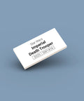 White ID tag for LEGO Imperial Death Trooper sw1416