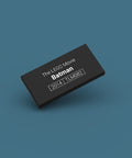 Black identification tag for LEGO minifigure Batman tlm082