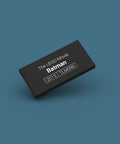 Black identification tag for LEGO minifigure Batman tlm090