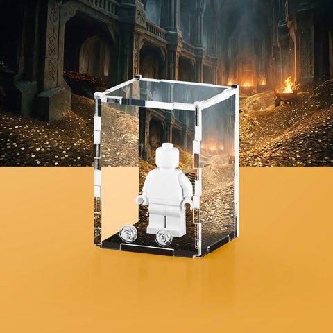 Treasure Castle Display Case for LEGO Minifigures