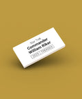 White ID tag for LEGO Commander William Riker trek003